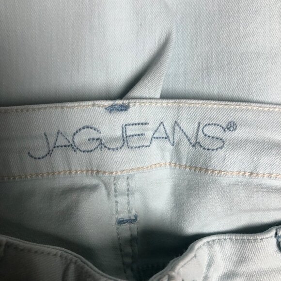 JagJeans Ankle Pants Womens Size 8 x 29 Light Blue Stretch Denim Spring Summer - Picture 4 of 7